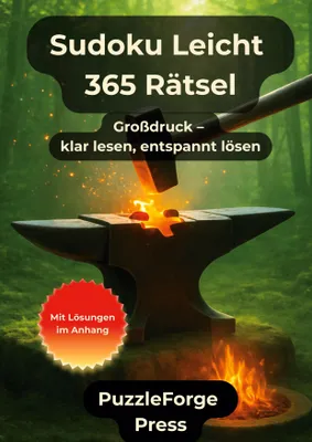 Produktbild von Sudoku Leicht - 365 Rätsel