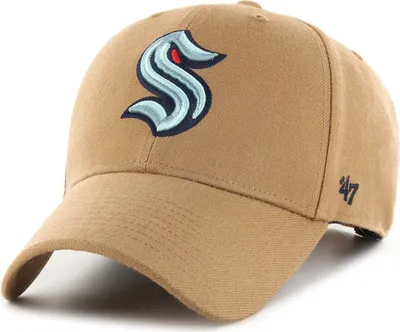 Produktbild von 47 Brand Snapback Cap - NHL Seattle Kraken camel beige