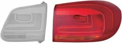 Obrázek produktu pro VAN WEZEL Zadní světlo pravé vnější pro VW TIGUAN (5N)