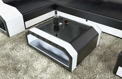 Produktbild von Design Couchtisch Matera – Mit LED Beleuchtung