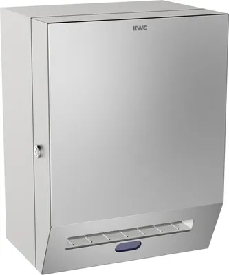 Produktbild von KWC Papierhandtuchspender, RODAN, Elek, 290x390x226 mm, Aufputz, Batterien