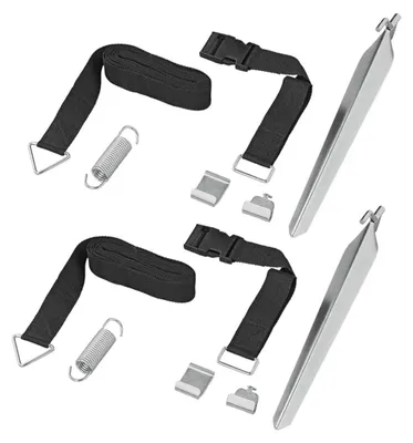 Productafbeelding van Markiesbevestigingsset, 2x 3 meter, met snelsluiting, 2x 50 cm