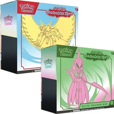 Immagine prodotto di Pokemon Paradox Rift Iron Valiant Elite Trainer Box