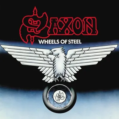 Obrázek produktu pro RSD25 Saxon Wheels of Steel 45th Anniversary Edition RedBlue 2 LP
