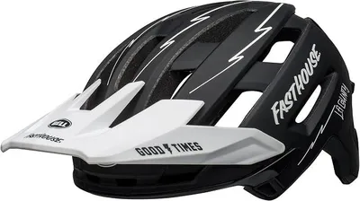 Produktbild von Super Air MIPS MTB Fahrrad Helm fasthouse schwarz/weiß 2025