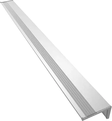 Produktbild von Designboard aus Aluminium 90 cm, Silber matt, Regal, Ablage, Schweberegal für Wohnzimmer, Küche, Flur, Schlafzimmer, Badezimmer inkl. Montagematerial