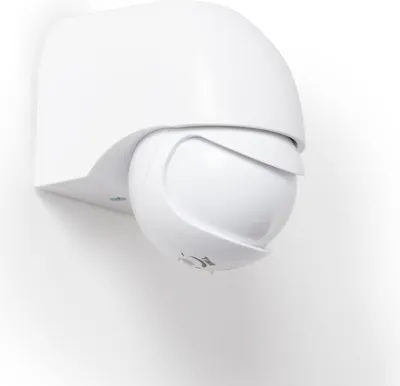 Produktbild von Bewegungssensor RADAR mit Dämmerungssensor 180º für Wandmontage Außenbereich IP44 Weiß