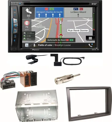 Produktbild von Pioneer AVIC-Z730DAB Navigation DAB+ USB Einbauset für Fiat Ducato Boxer Jumper