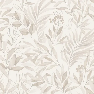 Produktbild von Papiertapete 286069 Tapete Botanical Dschungel 53 x 1005 cm Rasch Selection Beige