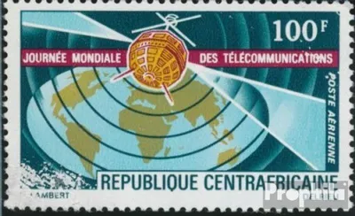 Produktbild von Briefmarken Zentralafrikanische Republik 1971 Mi 239 (kompl.Ausg.) postfrisch Weltfernmeldetag