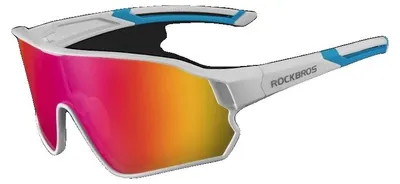 Image de Lunettes de vélo, verres polarisés, protection UV400, 10134WBL