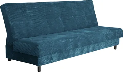 Produktbild von MIRJAN24 Schlafsofa Enduro XIV Cord, Couch mit Schlaffunktion und Bettkasten, 3 Sitzer Aufklappbar Polstersofa (Farbe: Poso 05)