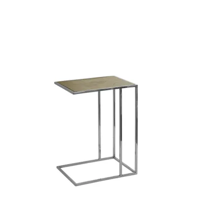Produktbild von DIJON Beistelltisch 2er Set - H.56cm x B.41cm - silber - Edelstahl