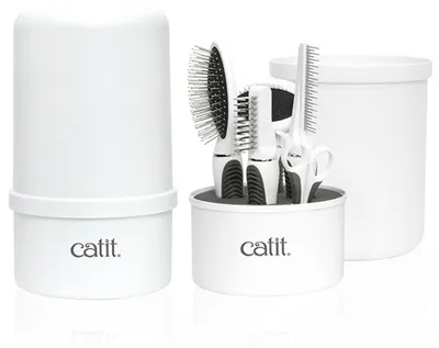 Obrázok produktu pre Catit Bürsten-Set für Mittel- und Langhaarkatzen