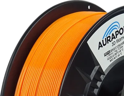 Obrázok produktu pre AURAPOL PET-G Filament Jasná oranžová 1 kg 1,75 mm