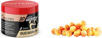 Produktbild von Wafters MatchPro 3D-Würmer Duo Vanille 8mm 20g