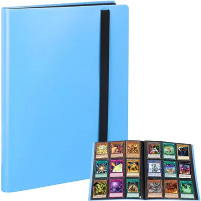 Imagen del producto de Álbum para coleccionistas, con capacidad para 360 cartas, con fundas impermeables
