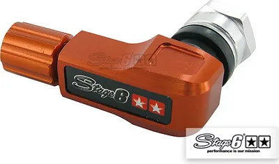 Obrázok produktu pre Stage6 Oranžová CNC čiapočka ventilu 90 stupňov