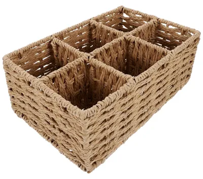 Produktbild von Aufbewahrungsbox aus Rattan für Teebeutel und Kaffee