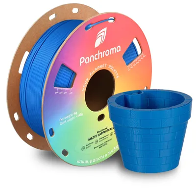 Immagine prodotto di Filamento PLA opaco, diametro 1,75 mm, colore blu zaffiro, confezione da 1 kg