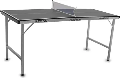 Produktbild von Pegasi Mini Tischtennisplatte - Tischtennis - Indoor spiele - Tischtennisplatte - Faltbare Tischtennistisch - Table Tennis Table Indoor - Schwarz