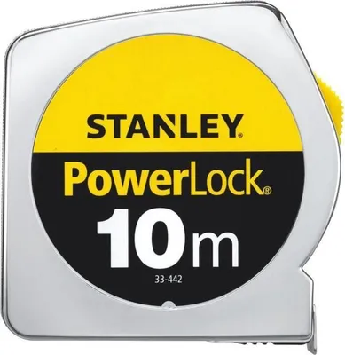 Productafbeelding van Tape measure - STANLEY - 1-33-442 - 10 mx 25 mm - Powerlock Classic ABS