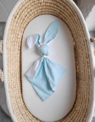 Produktbild von Kuschelkaninchen-Babydecke – Fleecedecke – doppelseitige und strapazierfähige Baumwolle