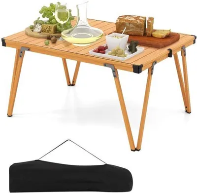 Immagine prodotto di Tavolo da campeggio impermeabile e portatile, ideale per attività all'aperto