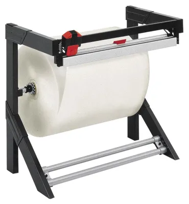 Produktbild von Schneidständer, waagerecht, max. Rollendurchm. 1000 mm, Schnittbreite 1600 mm, BxTxH 1940x670x1060 mm