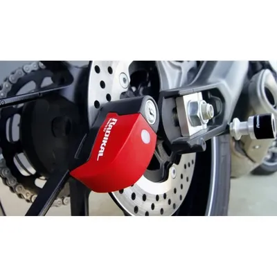 Obrázok produktu pre Radikal Rk6 Disc Lock W/alarm Black / Red One Size