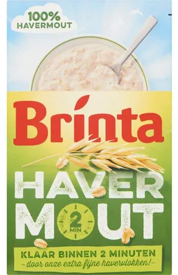 Zdjęcie produktu dla Brinta Havermout 450 g – Bogate w składniki odżywcze śniadanie owsiane, szybko przygotowane