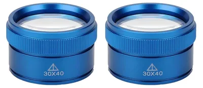 Produktbild von Set von 2 Handheld-Vergrößerungsgläsern mit 30X Vergrößerung