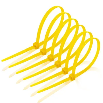Produktbild von packivo Kabelbinder Industriequalität Farbauswahl - 300mm x 4,6mm, Gelb