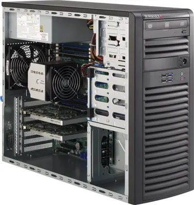 Obrázek produktu pro Supermicro SC732 D4-903B - věž - rozšířená ATX 900 W