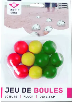 Immagine prodotto di Engelhart -10 palle da bocce, fluorescenti, per competizioni - 010141