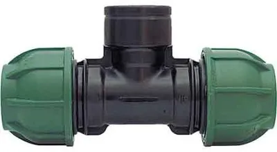 Zdjęcie produktu dla Bradas DSRAIQT25GW34, Łącznik rurowy, System nawadniania kropelkowego, 25 mm, Polska, 1 szt.