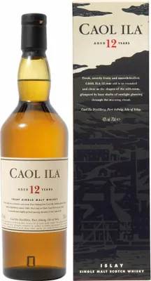Obrázok produktu pre Caol Ila 12 Years Islay Single Malt Scotch Whisky v darčekovej krabičke | 43 % obj. | 0,7 l