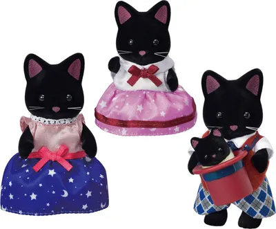 Image de Sylvanian Families 5530 Famille Chat de nuit