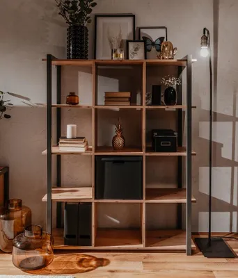 Produktbild von Regal Denver | Artisan Oak / Anthrazit | Industrial Look