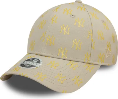 Zdjęcie produktu dla New Era 9Forty Damen Cap - METALLIC New York Yankees beżowy