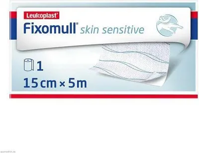 Produktbild von Fixomull Skin Sensitive 15 cmx5 m 1 St