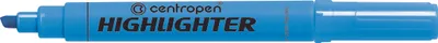 Image de Surligneur Centropen 8552, 1-4,6 mm, pointe biseautée, bleu