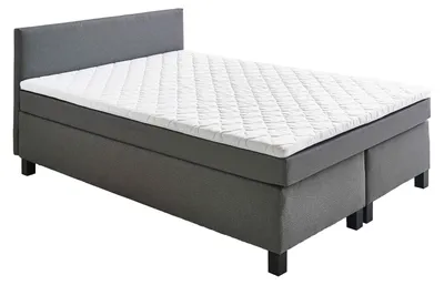 Produktbild von Sun Garden BX 1480 Philly Boxspringbett Holzwerkstoff/Stoff mit Federkernmatratze