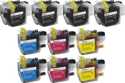 Image de 10 cartouches compatibles LC-3219 XL pour Brother MFC-J5330, J5335, J5730, J5830, J5930, J6530, J6535, J6730, J6930, J6935