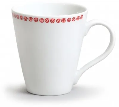 Produktbild von Thun 1794 Becher, Odense, rot, 260 ml, Karlsbader Porzellan, Thun