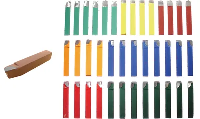 Produktbild von BGS 9925 HSS-Drehstahl-Set, 38 tlg.