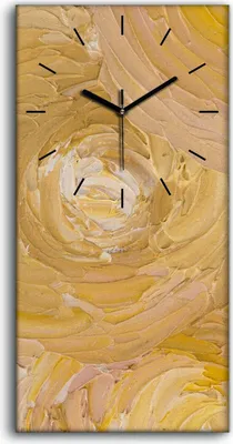 Produktbild von Wandbild Leinwand Bilder Wanduhr Geräuschlos 30x60 Malerei Abstrakte Kunst - schwarze Hände