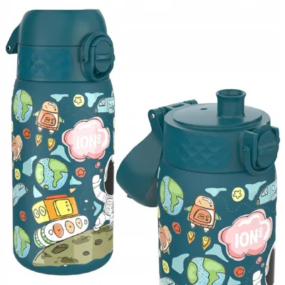 Produktbild von Ion8 Edelstahl-Trinkflasche Einwandige Wasserflasche 400 Ml Kosmos