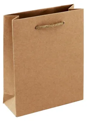 Produktbild von Clairefontaine Geschenktüte "Kraft" braun mini Kraftpapier