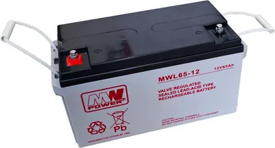 Zdjęcie produktu dla Mwl 65-12: Akumulator Agm 12V/65Ah, 350*166*179 (T16)